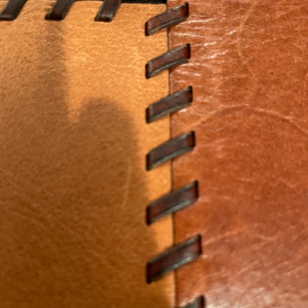Patricia Nash Patchwork 100% Italian Leather Crossbody Bag. The Granada Bag. - Picture 9 of 16